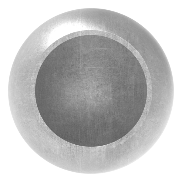 Bille d'extrémité Ø 40 mm | pour Ø 26.9 mm| Acier S235JR, brut