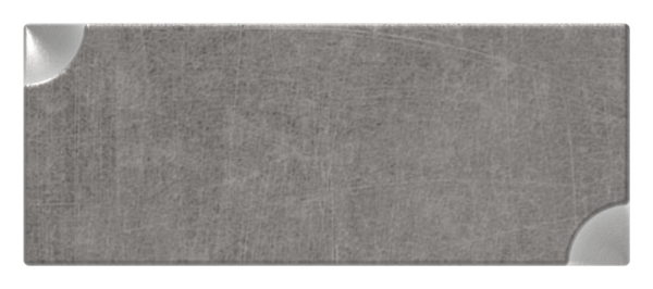 Fer plat | 4 bords martelés | Matériau : 30x12 mm | Acier (brut) S235JR