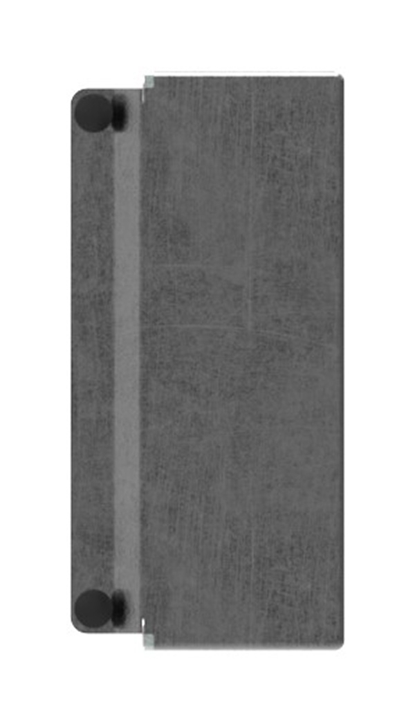 Boîte de comptoir | Dimensions : 40x60x173 mm | Acier (brut) S235JR