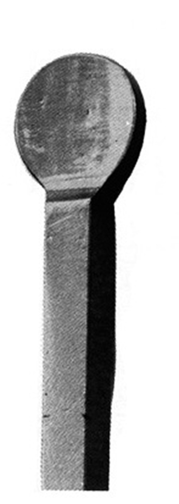 Pointes de clôture | Hauteur : 100 mm | Matériau : 12x12 mm | Acier S235JR, brut