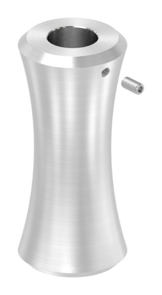 Manchon décoratif 60x27 mm avec trou 12,5 mm V2A