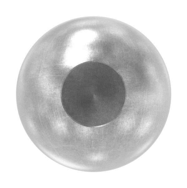 Boule Ø 30 mm | avec trou borgne 12,2 mm | acier S235JR, brut