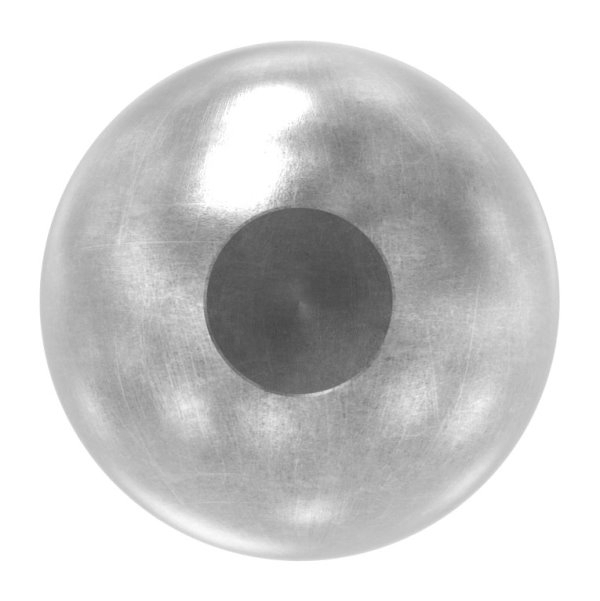 Boule Ø 40 mm | avec trou borgne 14,2 mm | acier S235JR, brut