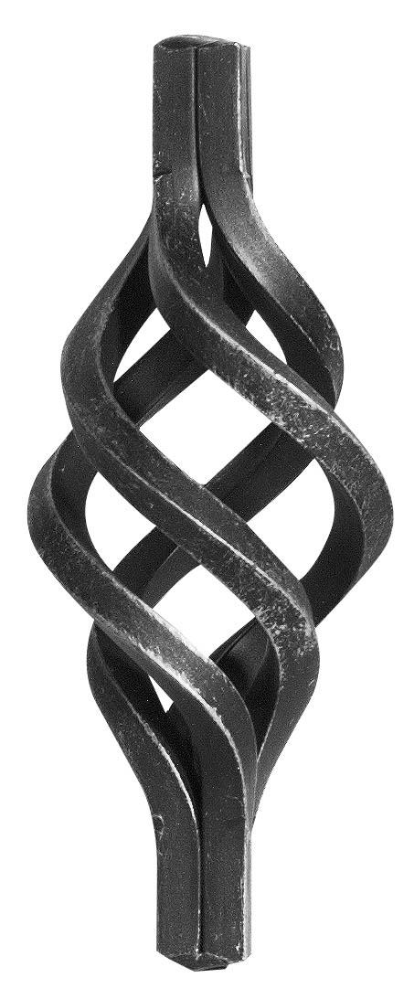 Zirbel | Dimensions : 140x50 mm | Matériau : 6x6 mm | Acier (brut) S235JR