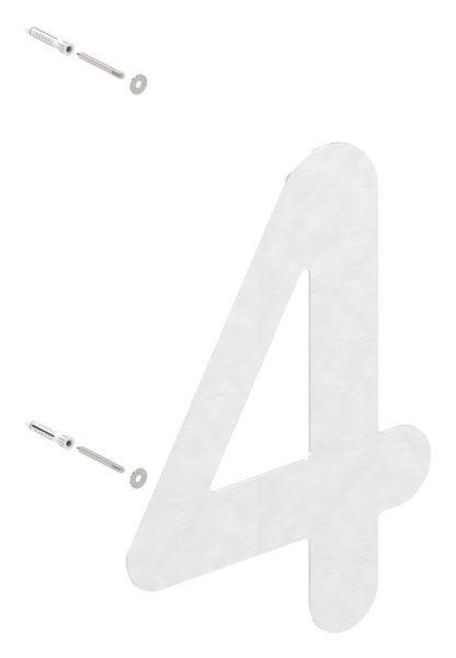 Maison numéro 4 | grand | Dimensions : 200 mm x 300 mm | V2A