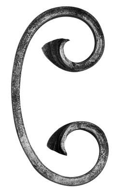Vis en C | Dimensions : 60x120 mm | Matériau : 12x6 mm | Acier S235JR, brut