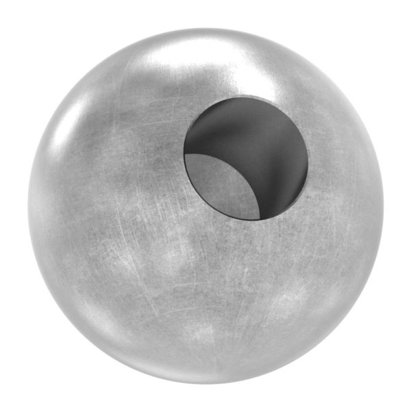 Boule Ø 40 mm | avec trou borgne 14,2 mm | acier S235JR, brut