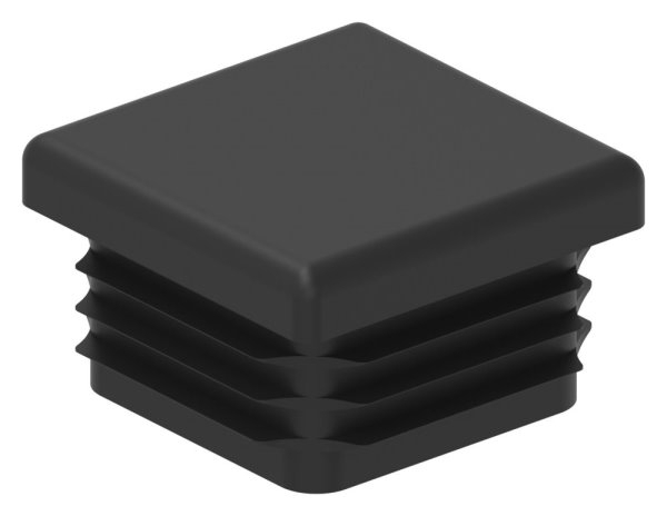 Capuchon plastique pour tube carré 30x30mm