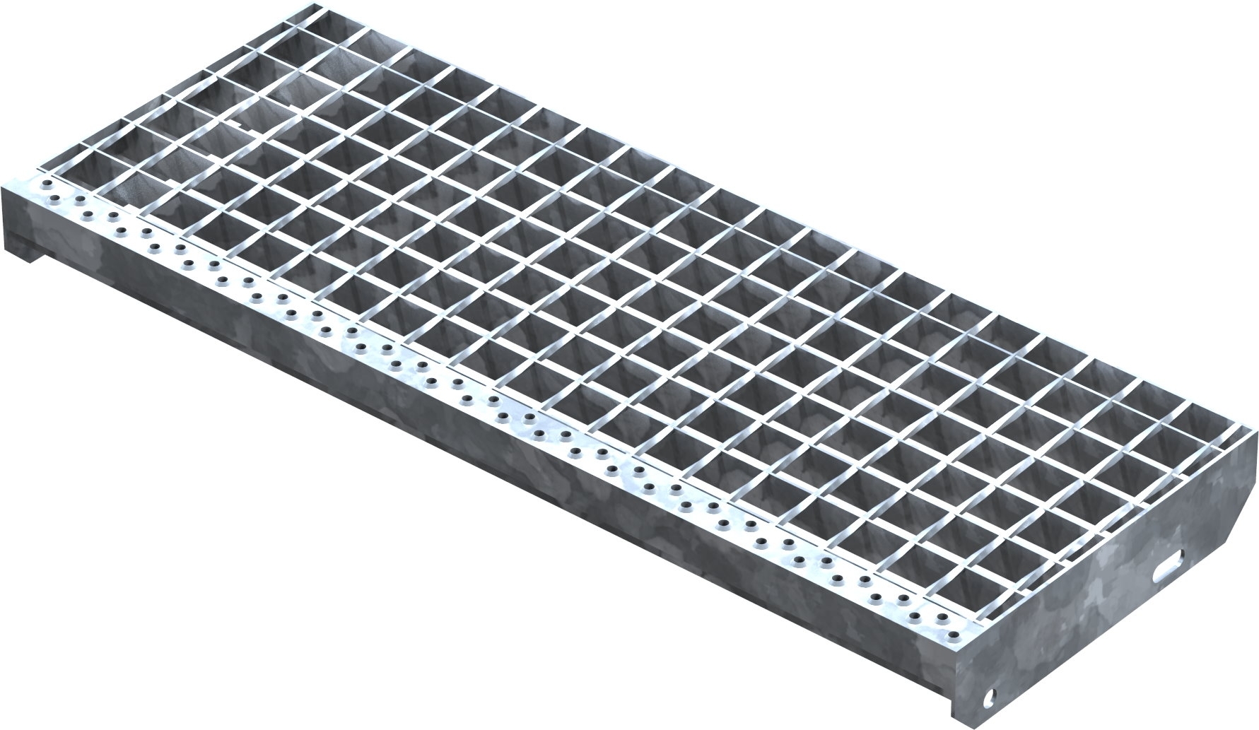 Presse à souder marche en caillebotis | Dimensions : 800x305 mm 34/38 mm | S235JR (St37-2)