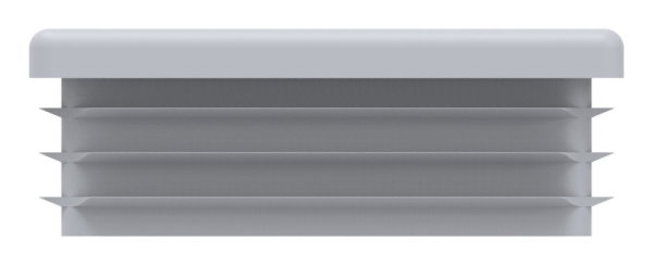 Capuchon plastique pour tube carré 60x60mm
