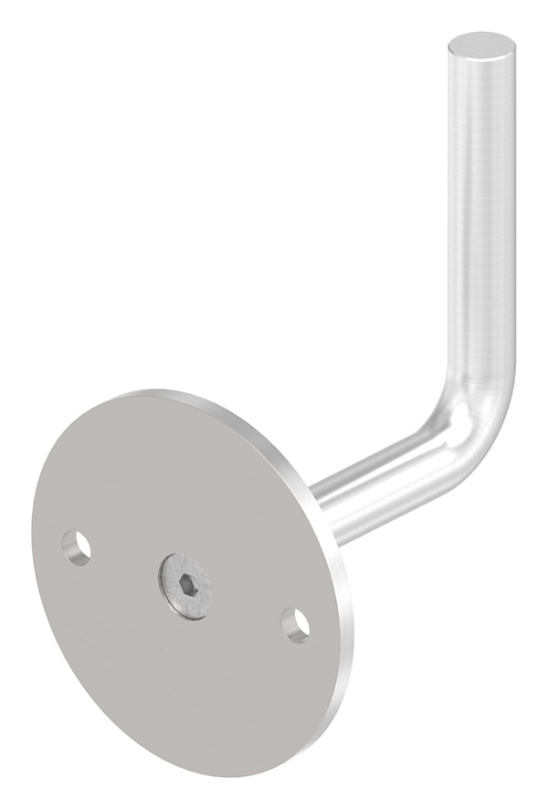 Support de main courante rond 70 x 4 mm avec support 12 mm V2A