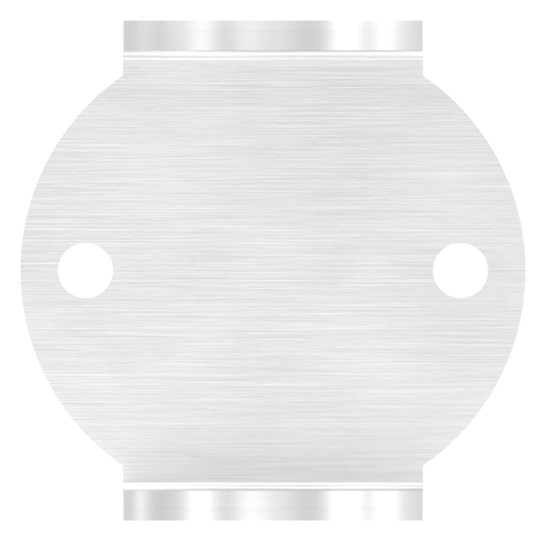 Fixation murale pour tube rond Ø 42,4 mm V2A