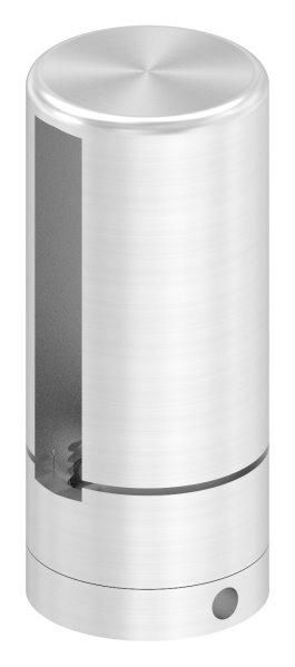 Support de base Brenk pour barres plates 50 x 8mm, ALU