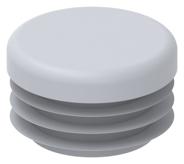 Capuchon en plastique pour tube rond 26.9mm