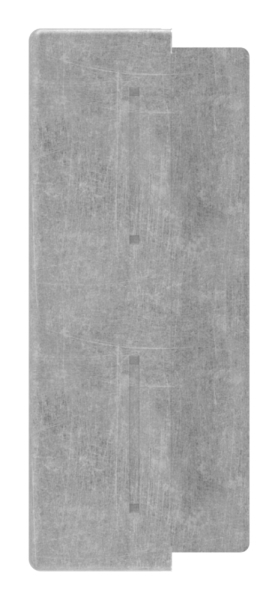 Boîte de comptoir | Dimensions : 50x45x172 mm | Acier (brut) S235JR