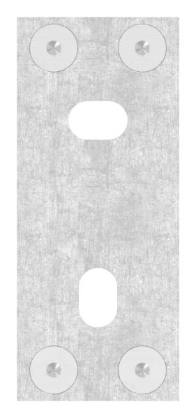 Fixation murale pour poteaux 40 x 40mm, V2A