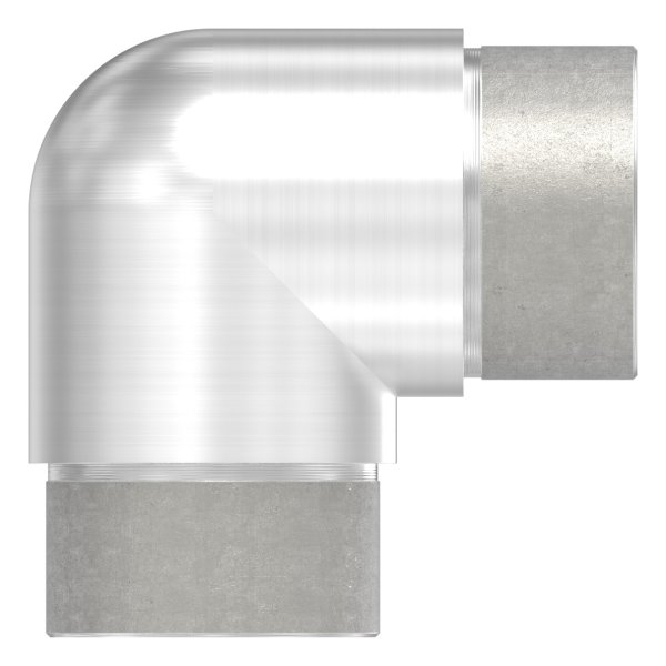 Coude 90° étroit, pour tube rond Ø 42.4x2.0 mm V4A