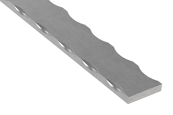 Barre plate | Longueur : 3000 mm | Matériau 50x5 mm | Acier (brut) S235JR