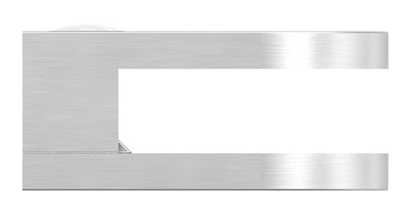 Pince à verre | dimensions 40x28x17.4 mm | connexion : plate - Ø 42.4 mm | V2A