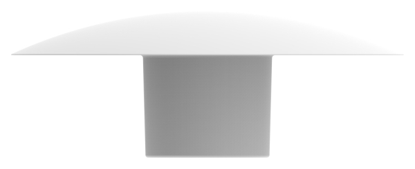 Capuchon en plastique pour vis à six pans creux M6, blanc