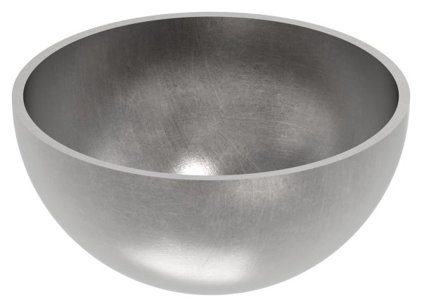 Boule semi creuse Ø 70 mm | lisse | acier S235JR, brut