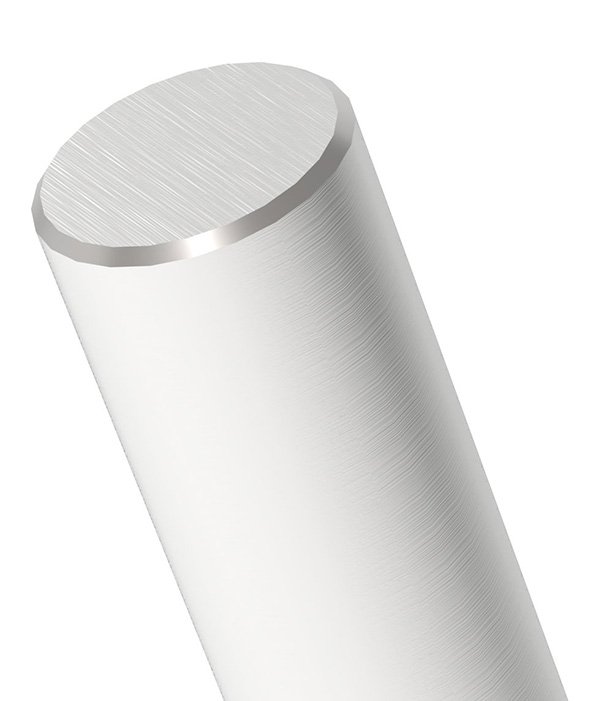 Broche | dimensions : 75x12 mm | filetage : M8x15 mm | à souder sur | V4A