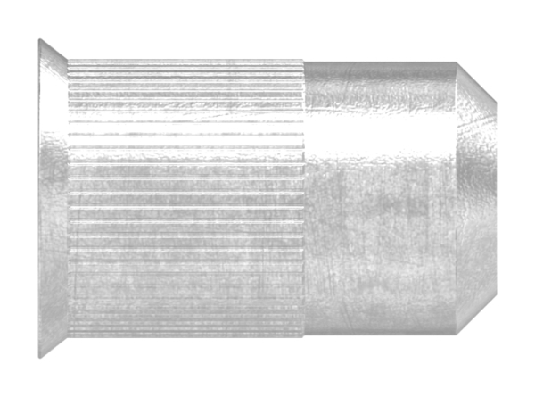 Ecrou pour rivet aveugle, V2A, M4/trou 6mm, UE avec 250 pièces