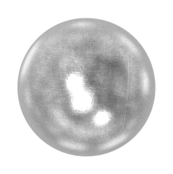 Boulon à tête sphérique Ø 5.5/19 mm | Acier S235JR, brut