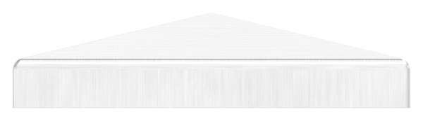 Capuchon de poteau pour tuyau 80x80 mm V2A