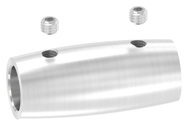 Connecteur pour rond de 12mm, longueur : 45mm, Ø 20m
