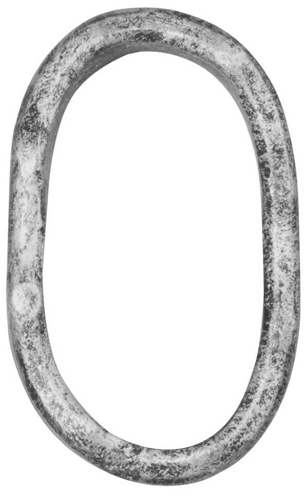 Maître baroque | Dimensions : 60x95 mm | Matériau : 16x8 mm | Acier S235JR, brut