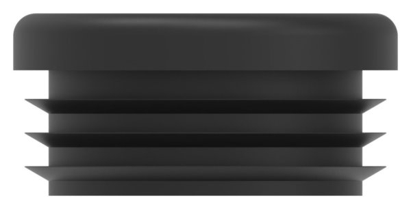 Capuchon en plastique pour tube rond 33.7mm