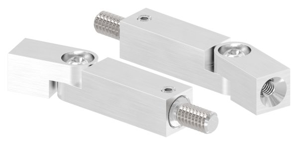 Axe d'articulation de 14x14mm, longueur : 68mm, V2A