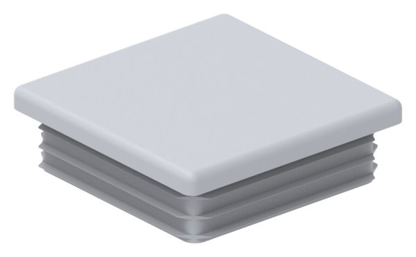Capuchon plastique pour tube carré 60x60mm