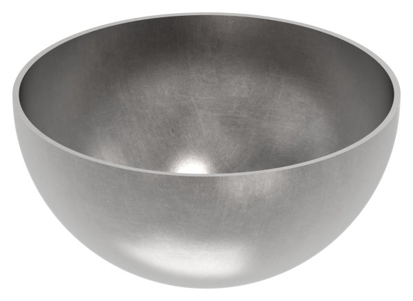 Boule semi creuse Ø 120 mm | lisse | acier S235JR, brut