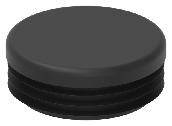 Capuchon en plastique pour tube rond 42.4mm