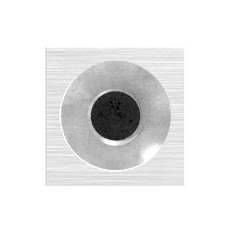 Broche de 14x14mm, longueur : 68mm, V2A