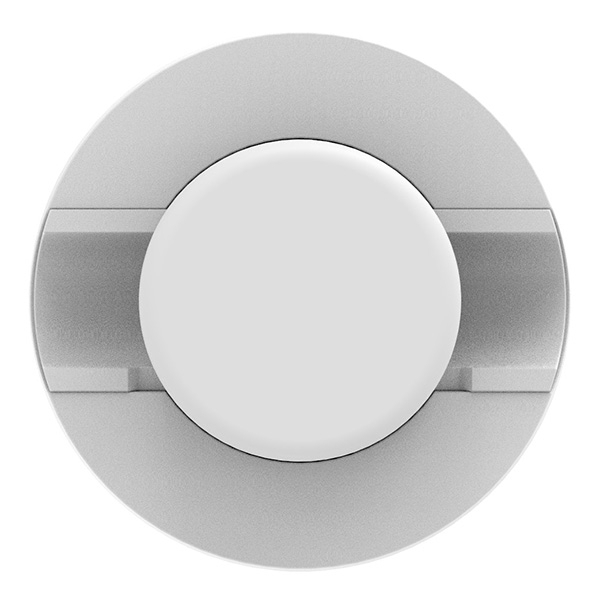 Porte-brenk Ø 50mm, plastique, blanc pur