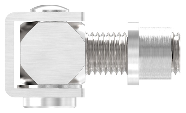 Charnière de portail | M24 | à souder | réglable | V2A