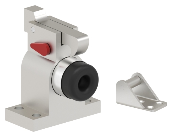 Support de porte en aluminium