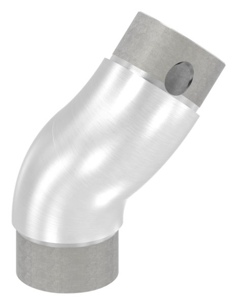 Coude réglable, pour tube rond Ø 48,3x2,0 mm V2A