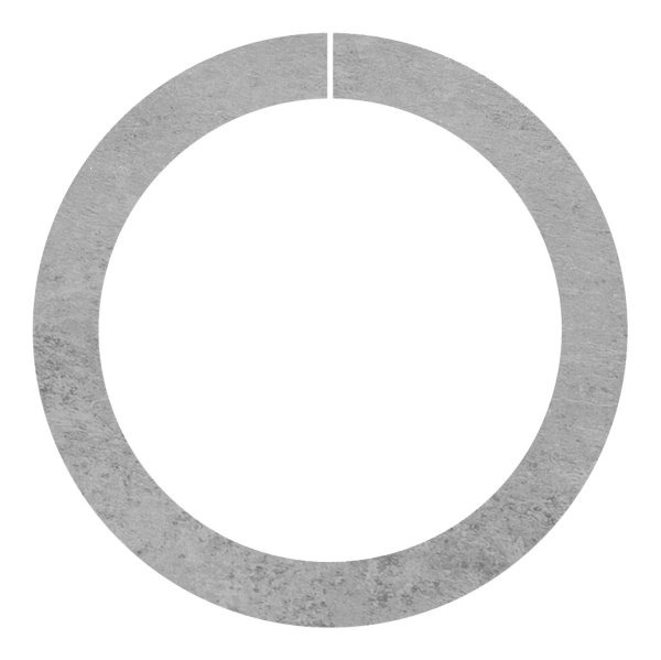 Anneau | Matériau : 12x12 mm | Ø extérieur 108 mm | Acier S235JR, brut