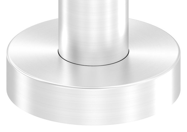 Poteau de garde-corps | pour 6 supports de barre transversale M6 | longueur : 880 mm | V2A