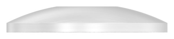 bol bombé, Ø 33mm, avec trou, V2A