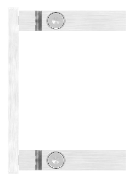 Fixation murale pour poteaux 40 x 40mm, V2A