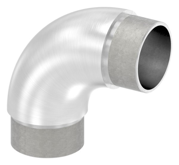 Coude 90° rond V2A pour tube rond Ø 42,4x2,0 mm