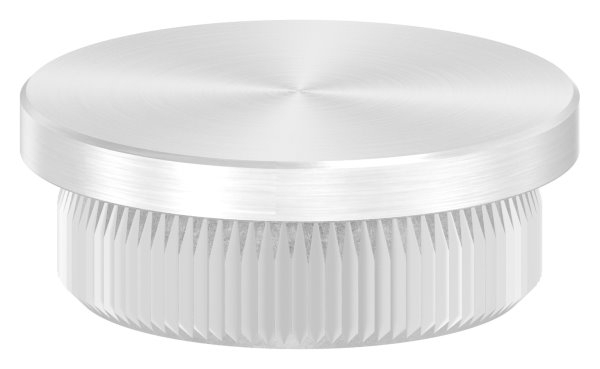 Bouchon plat pour Ø 26,9x2,0 mm V2A matériau plein