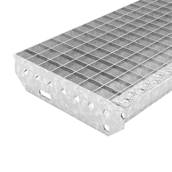 Marche métallique MEASTEP marche standard 700x305 MW 30/30 TS 30/2