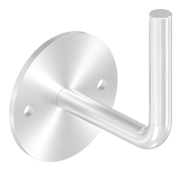 Support de main courante rond 70 x 4 mm avec support 12 mm V2A