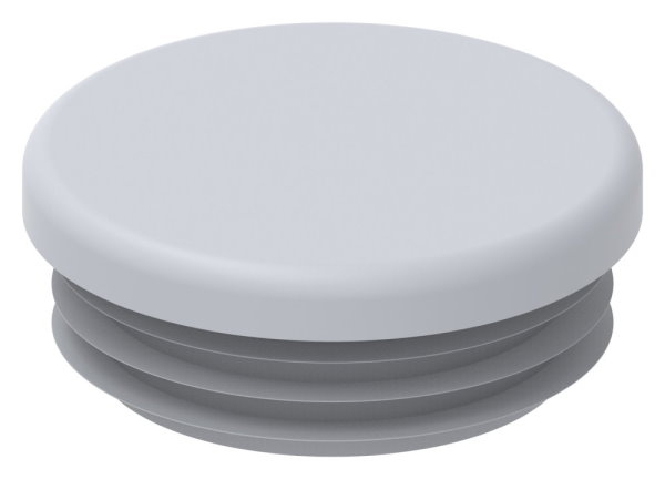 Capuchon en plastique pour tube rond 42.4mm